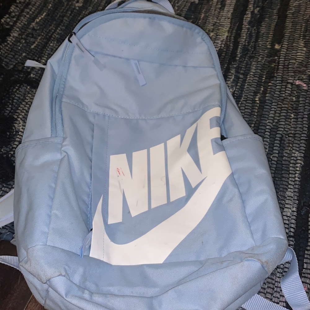 Blue Nike back pack
